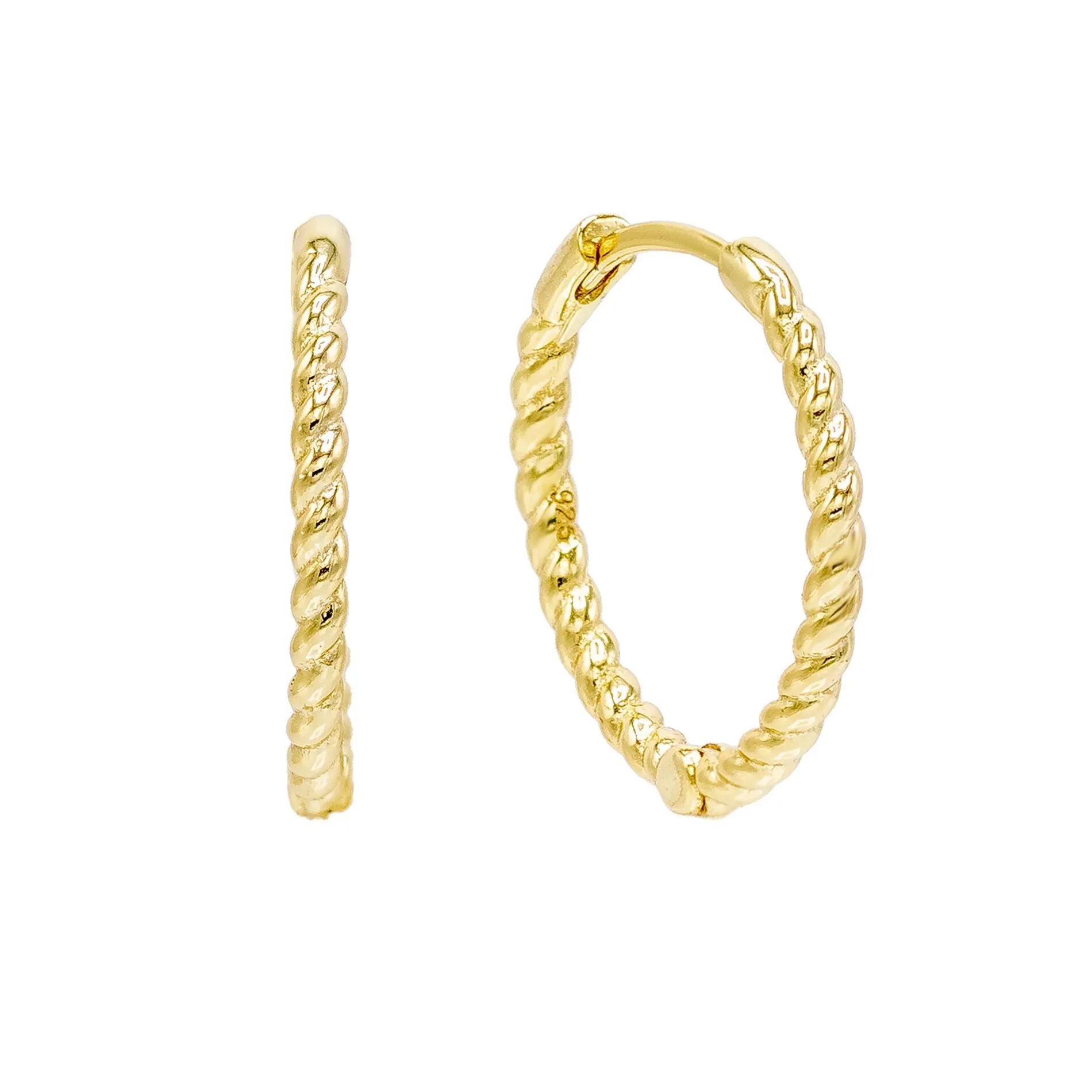 Rope Huggie Earring