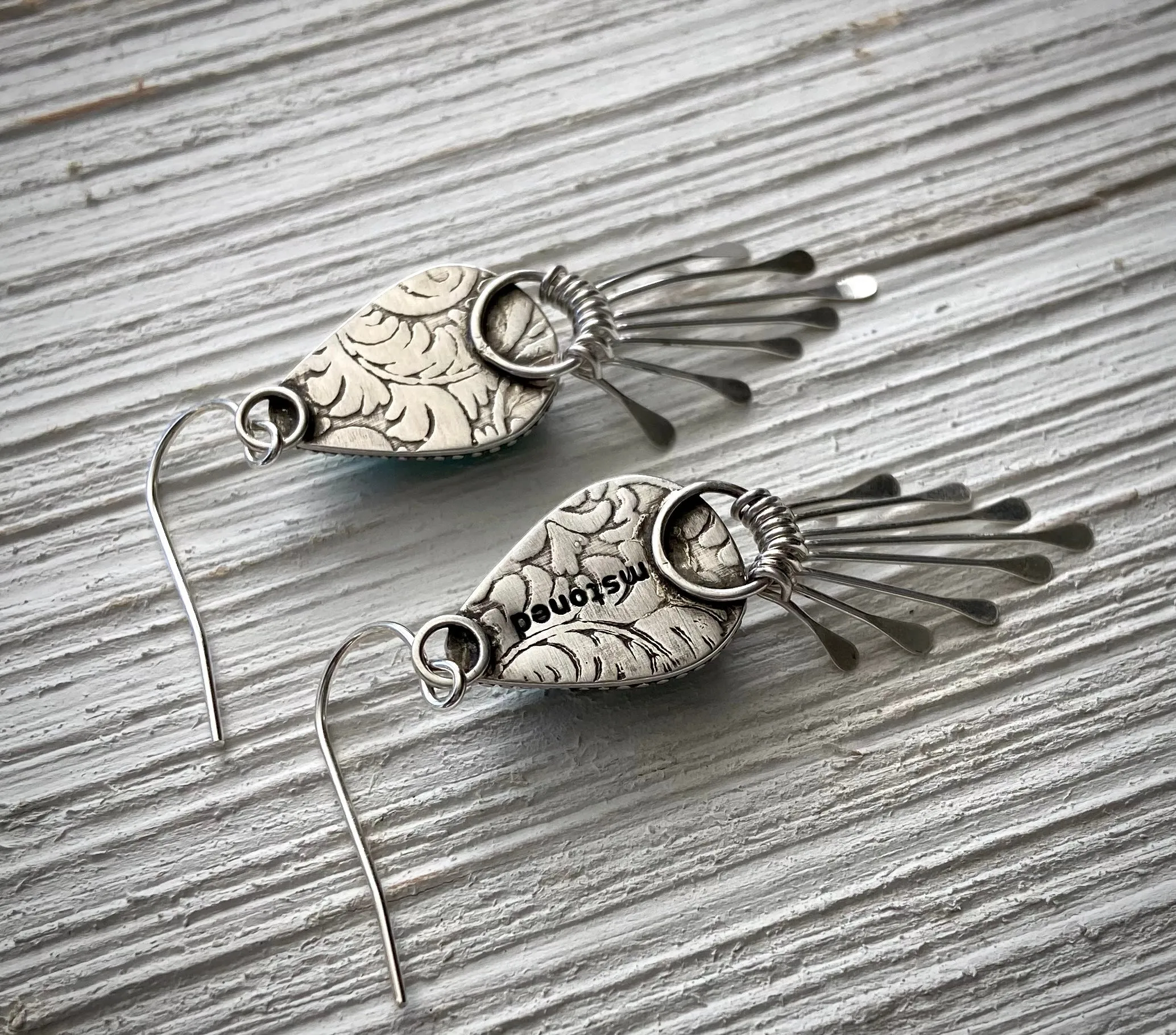 Royston Turquoise Fringe Earrings