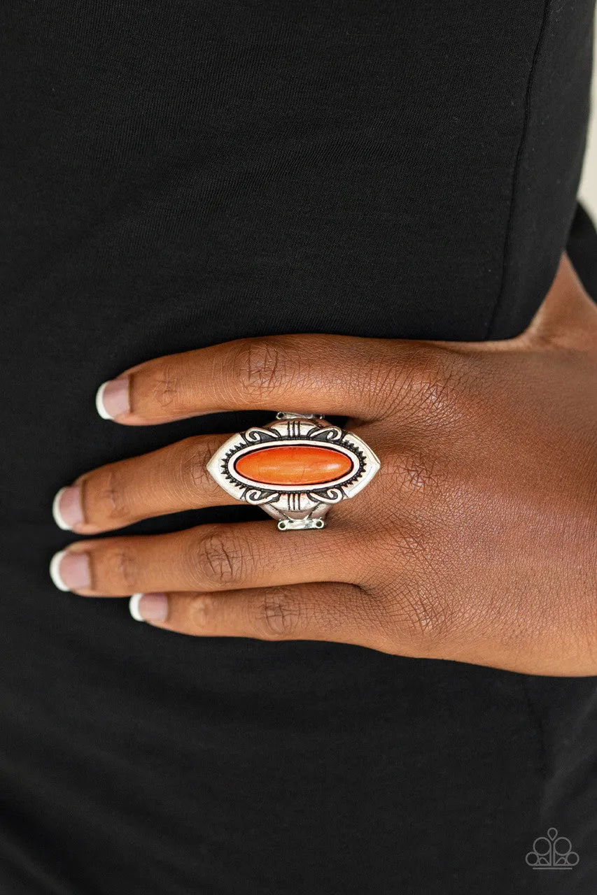 Santa Fe Orange Paparazzi Ring
