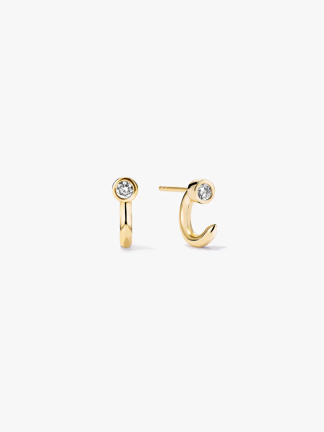 Sapphire Ear Jackets