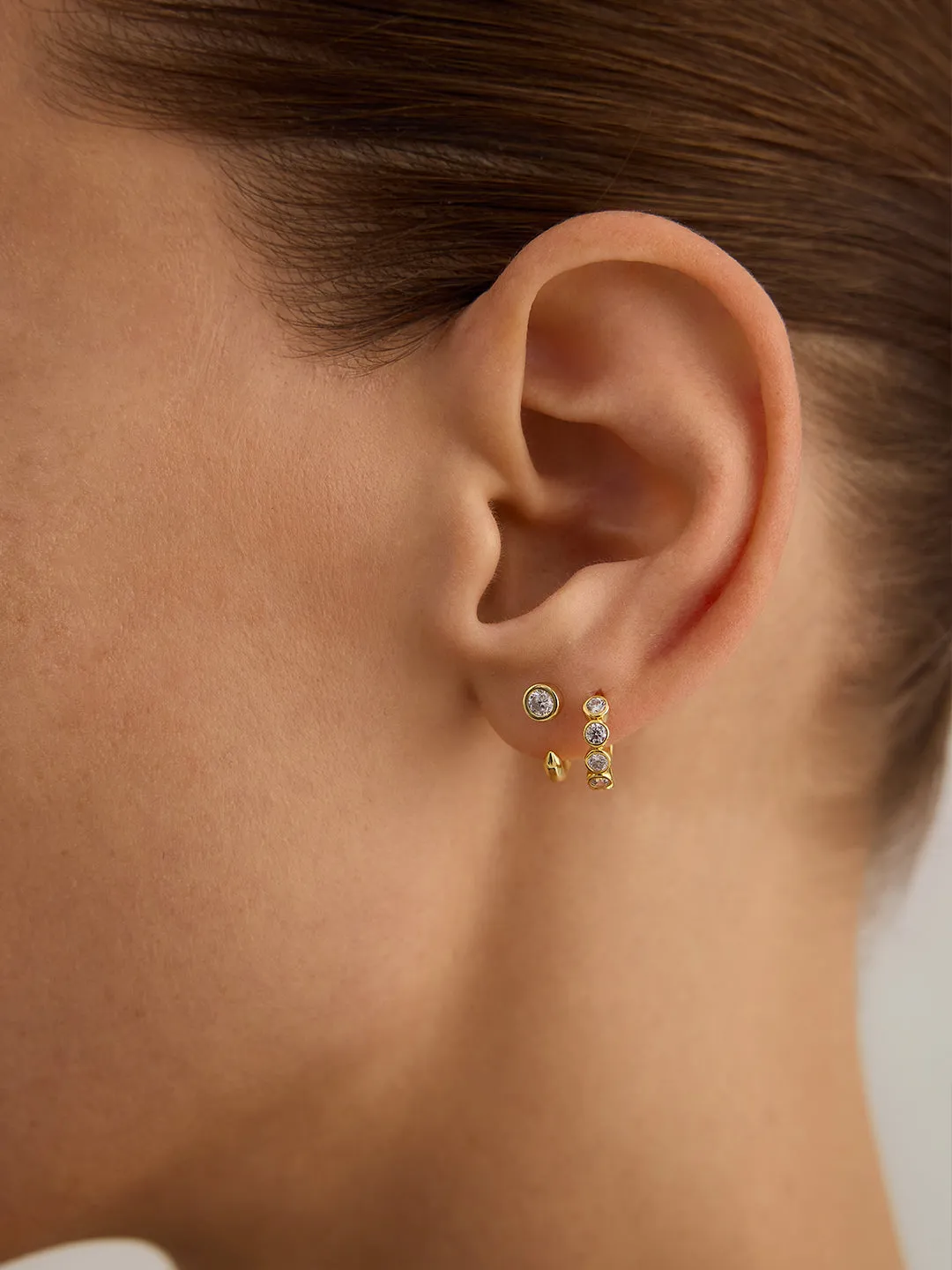Sapphire Ear Jackets