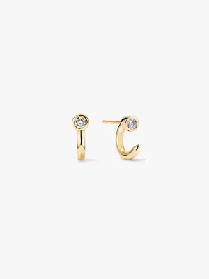 Sapphire Ear Jackets
