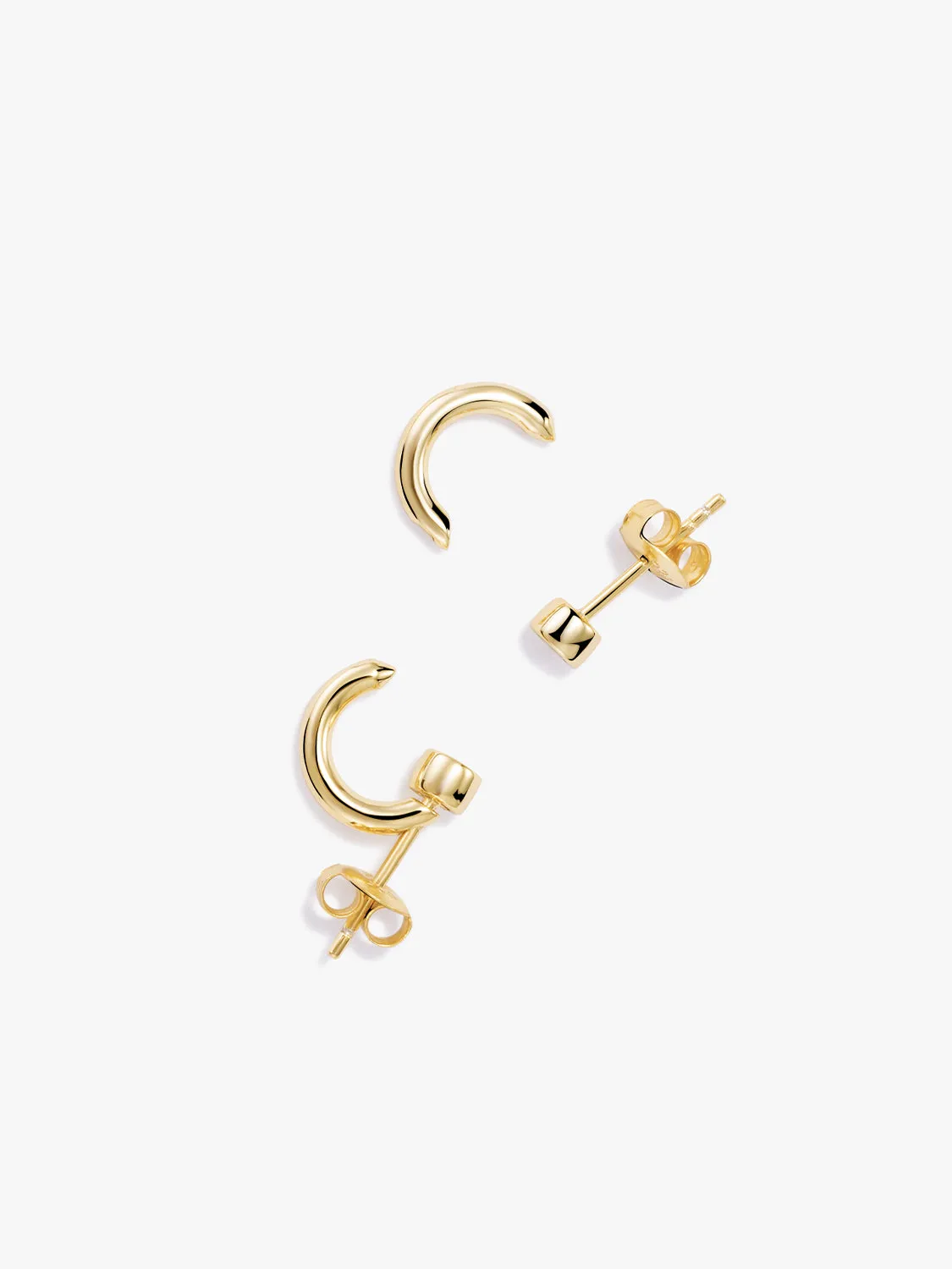 Sapphire Ear Jackets