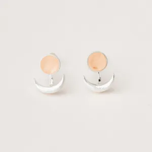 Scout Curated Wears Stone Moon Phase Ear Jacket - Sunstone
