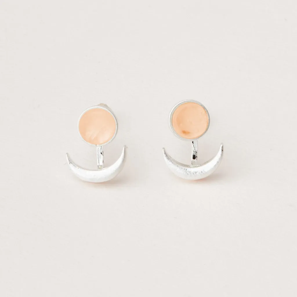 Scout Curated Wears Stone Moon Phase Ear Jacket - Sunstone