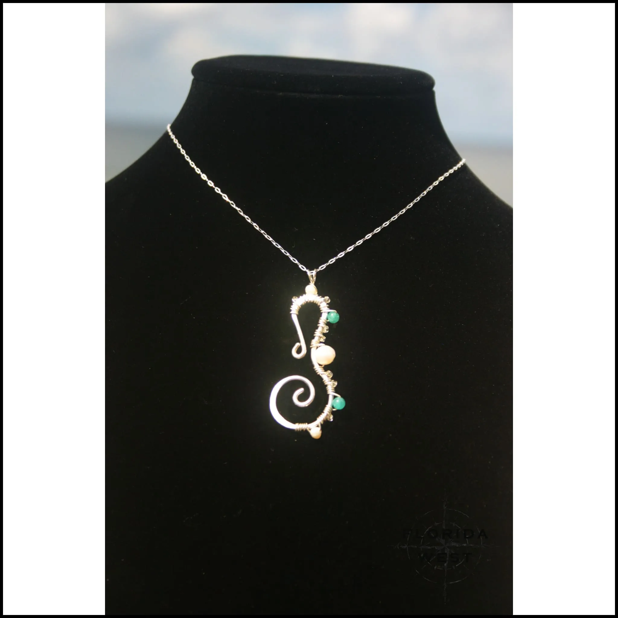 Seahorse Necklace (Small, Medium or Large)
