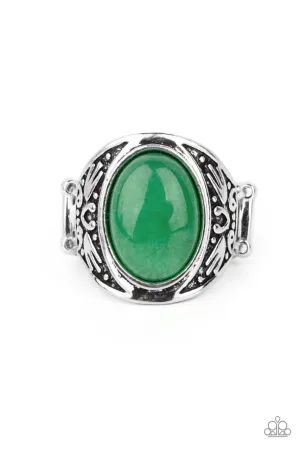 Sedona Dream Green Paparazzi Ring