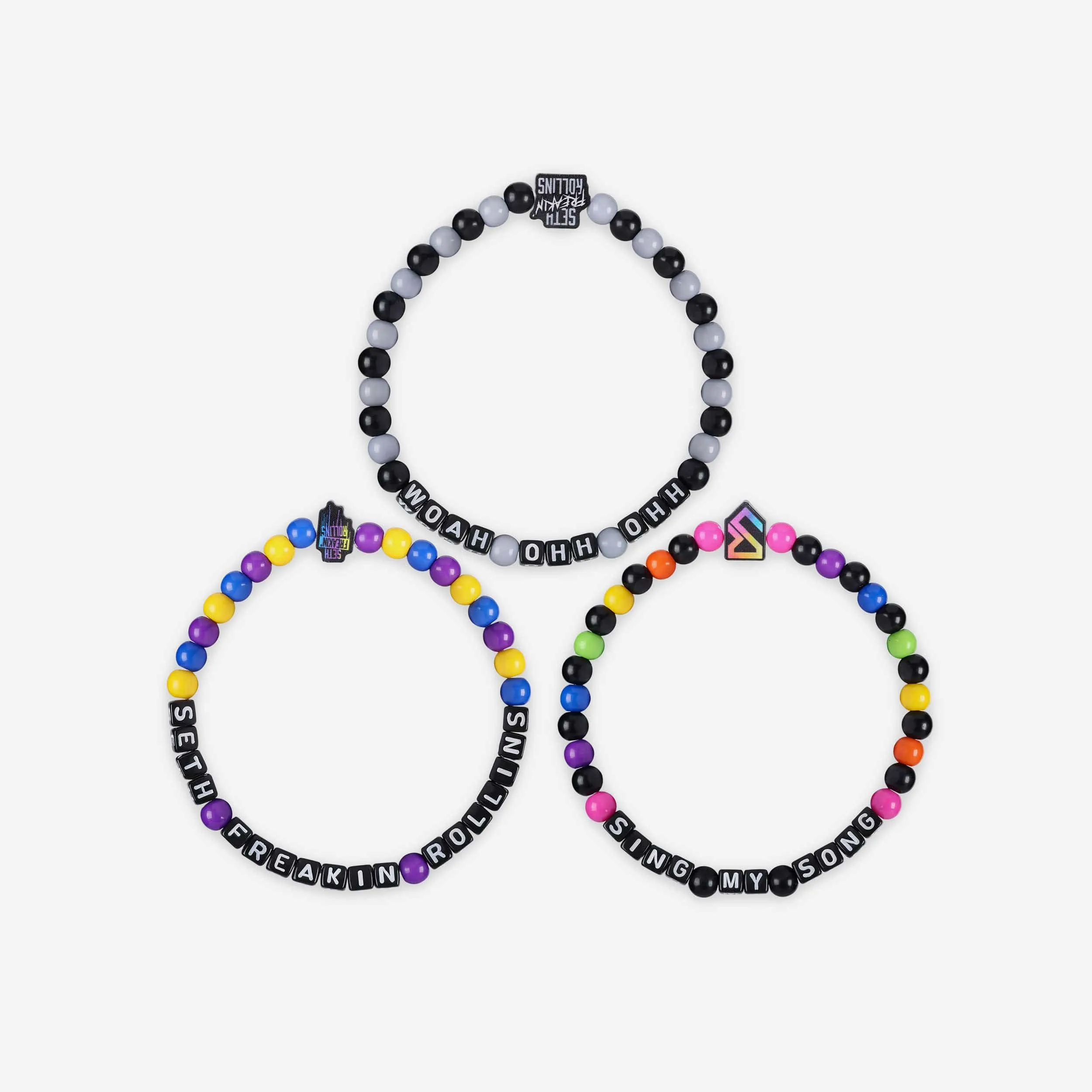 Seth Rollins WWE 3 Pack Friendship Bracelet
