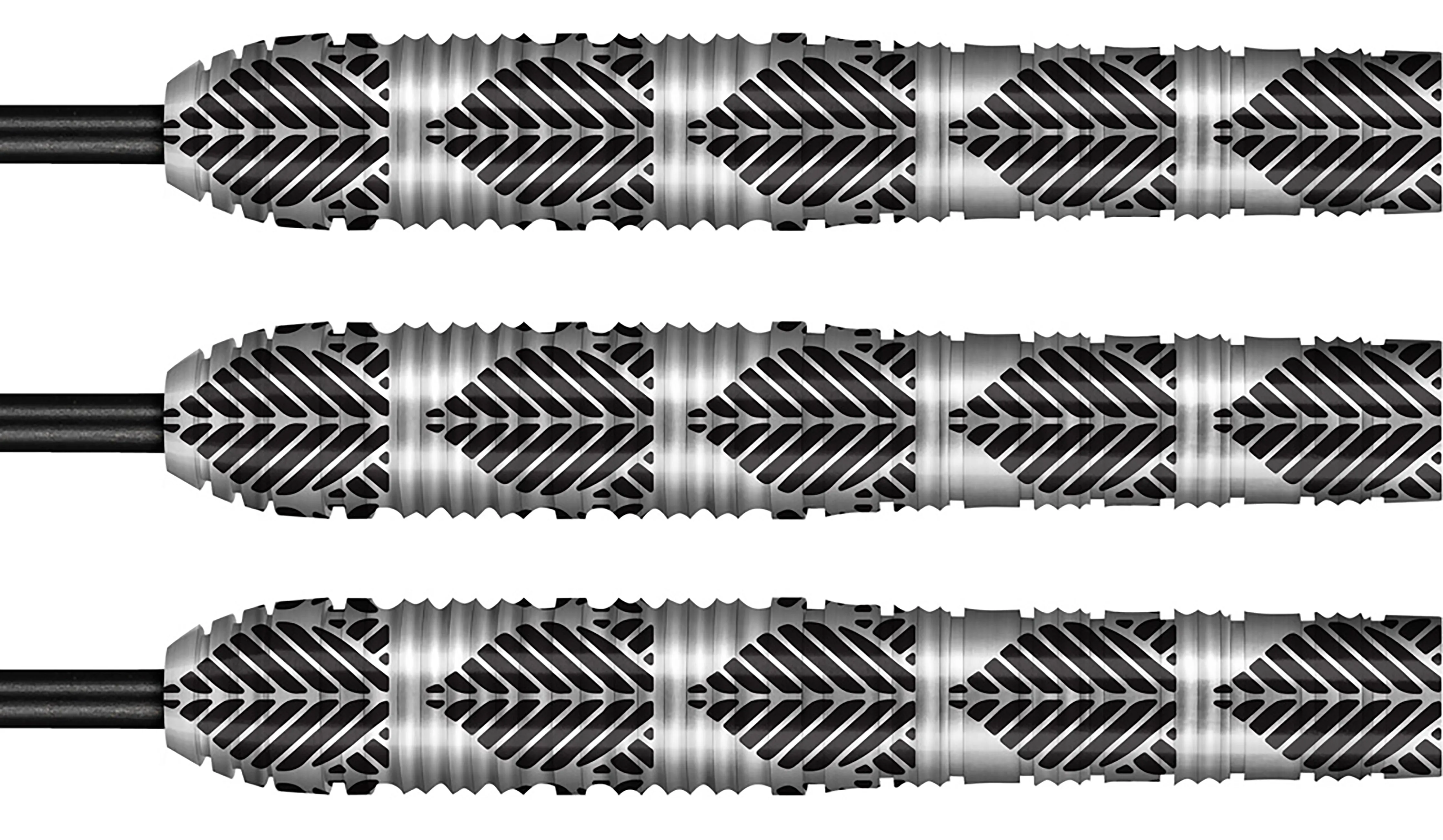 Shot Warrior Awe Steel Tip Dart Set - 90% Tungsten Darts - 22g 23g 24g 26g