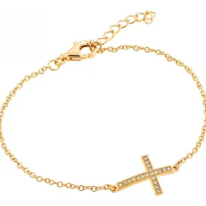 Side Cross Bracelet