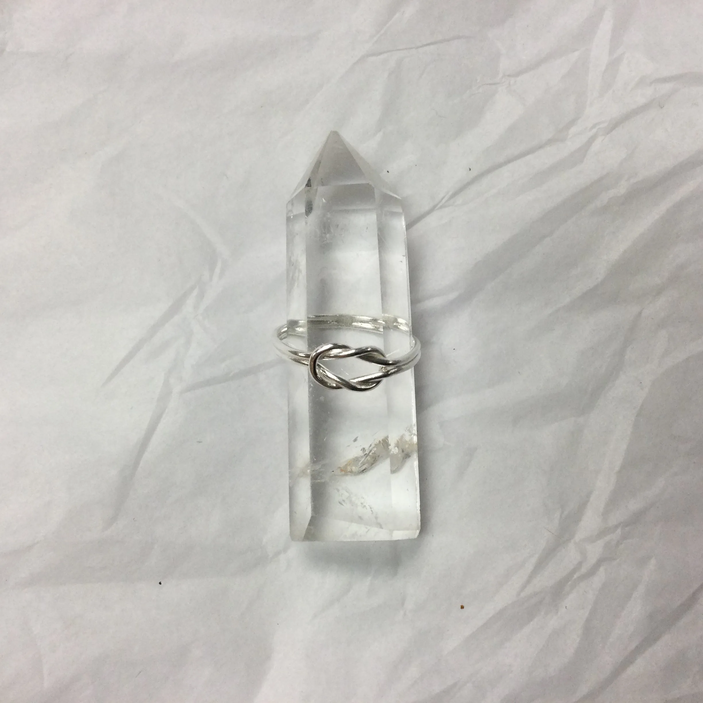 Silver Knot Ring