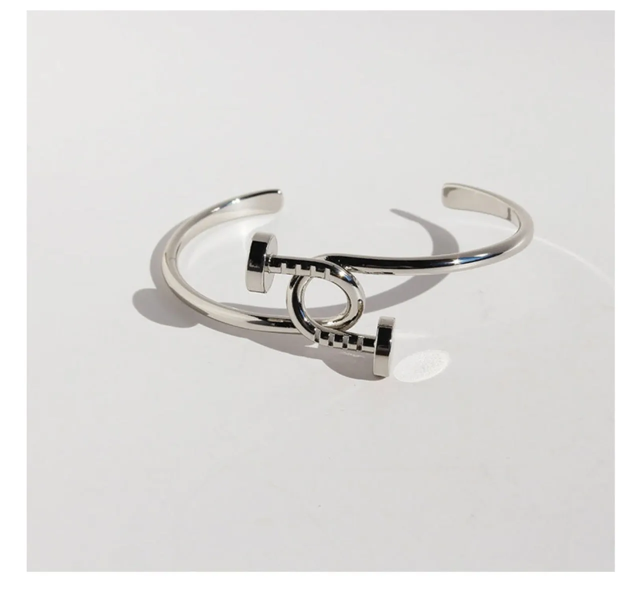 Simple Style Solid Color Copper Plating 18K Gold Plated Bangle