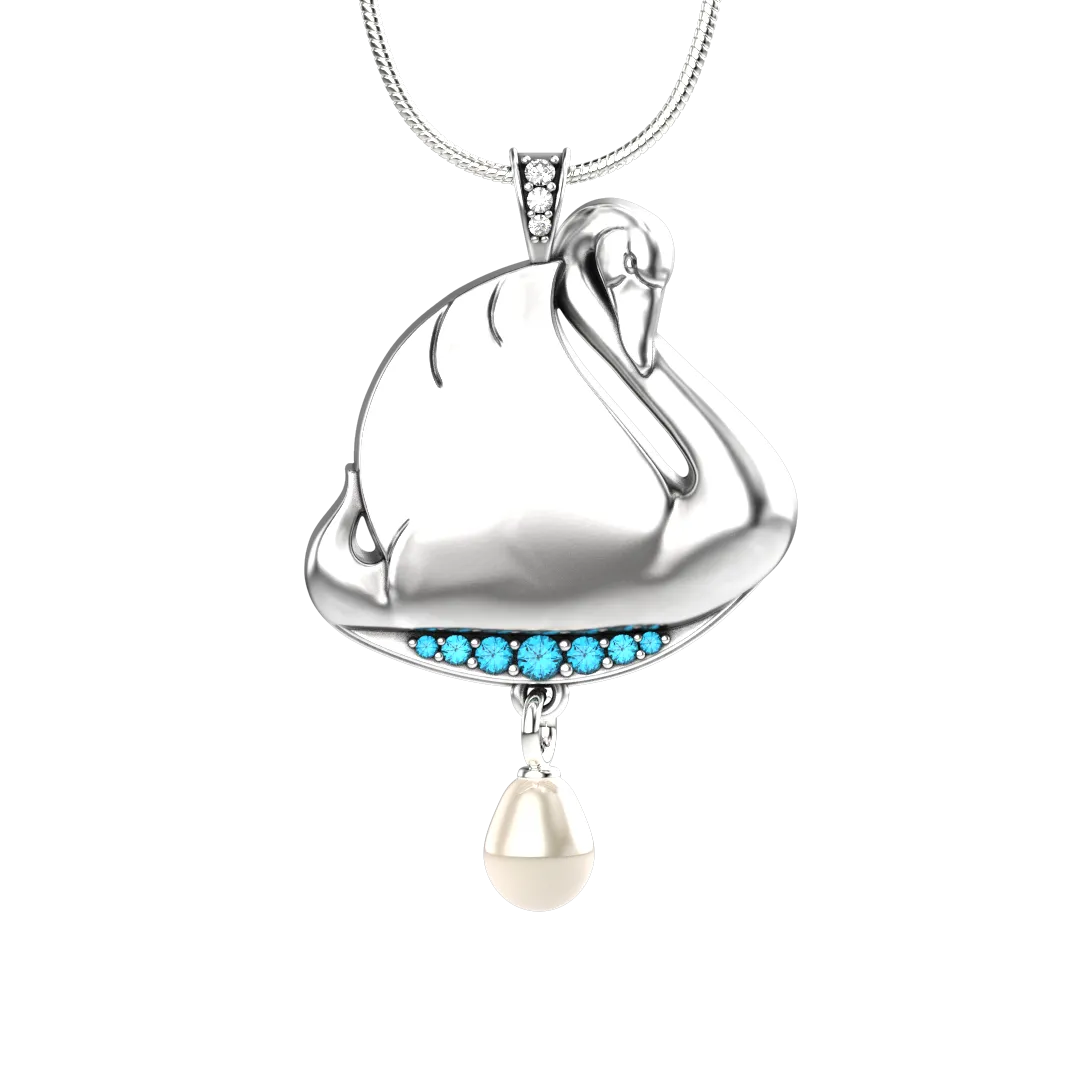 Simply Swan Pendant