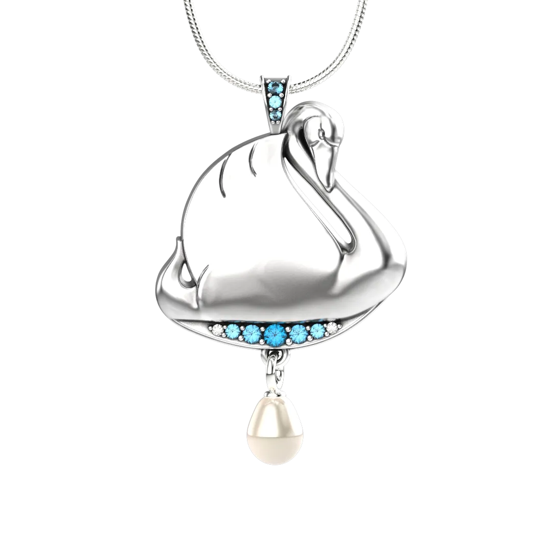 Simply Swan Pendant