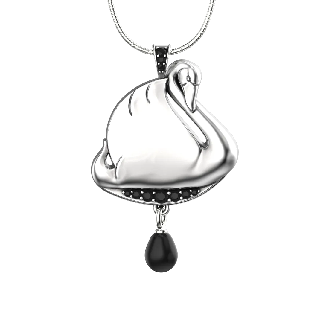 Simply Swan Pendant