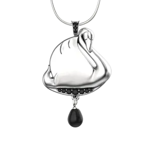 Simply Swan Pendant