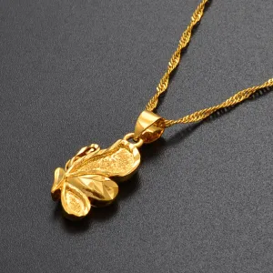 Small Charm Butterfly Pendant Necklaces for Women Girls Gold Color Butterfly Necklace Jewelry Wedding Gift Best #008809