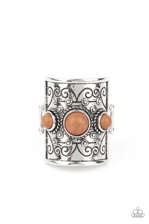 Southwestern Scenery - Brown Ring