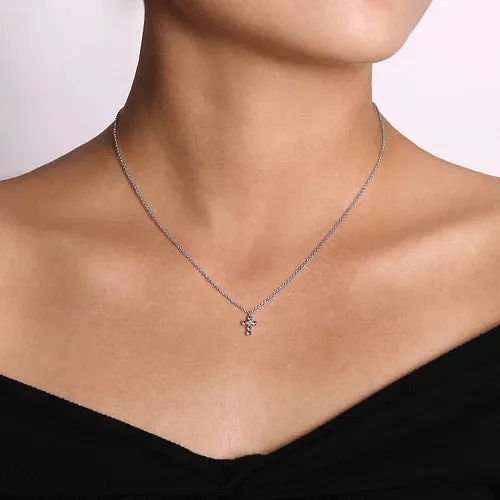 SS DIAMOND BUJUKAN BEADED CROSS