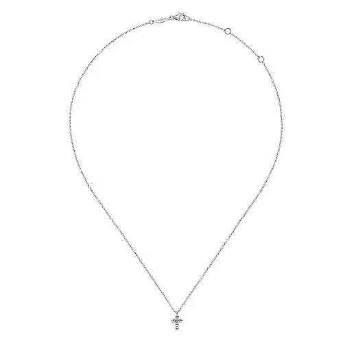 SS DIAMOND BUJUKAN BEADED CROSS