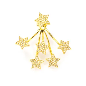 Star Jacket Earring