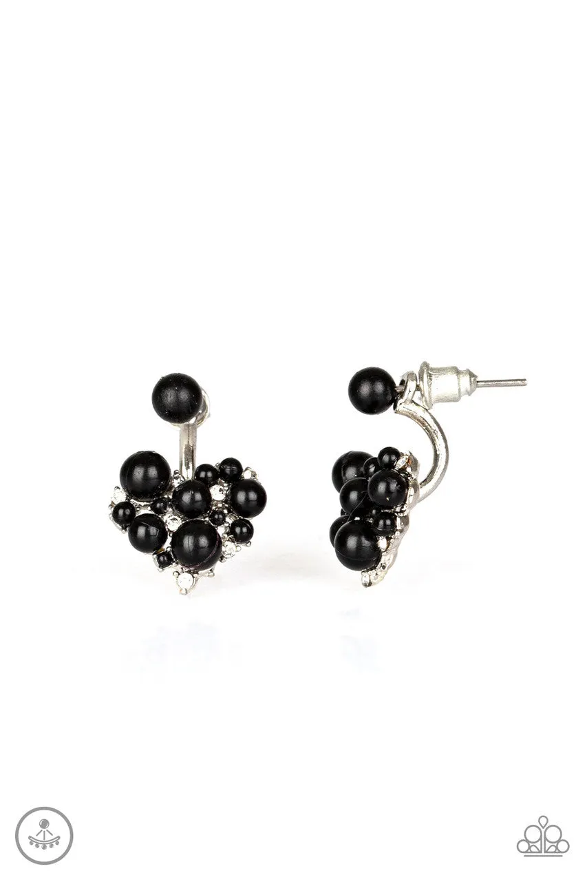 Star-Studded Success Black Paparazzi Earrings