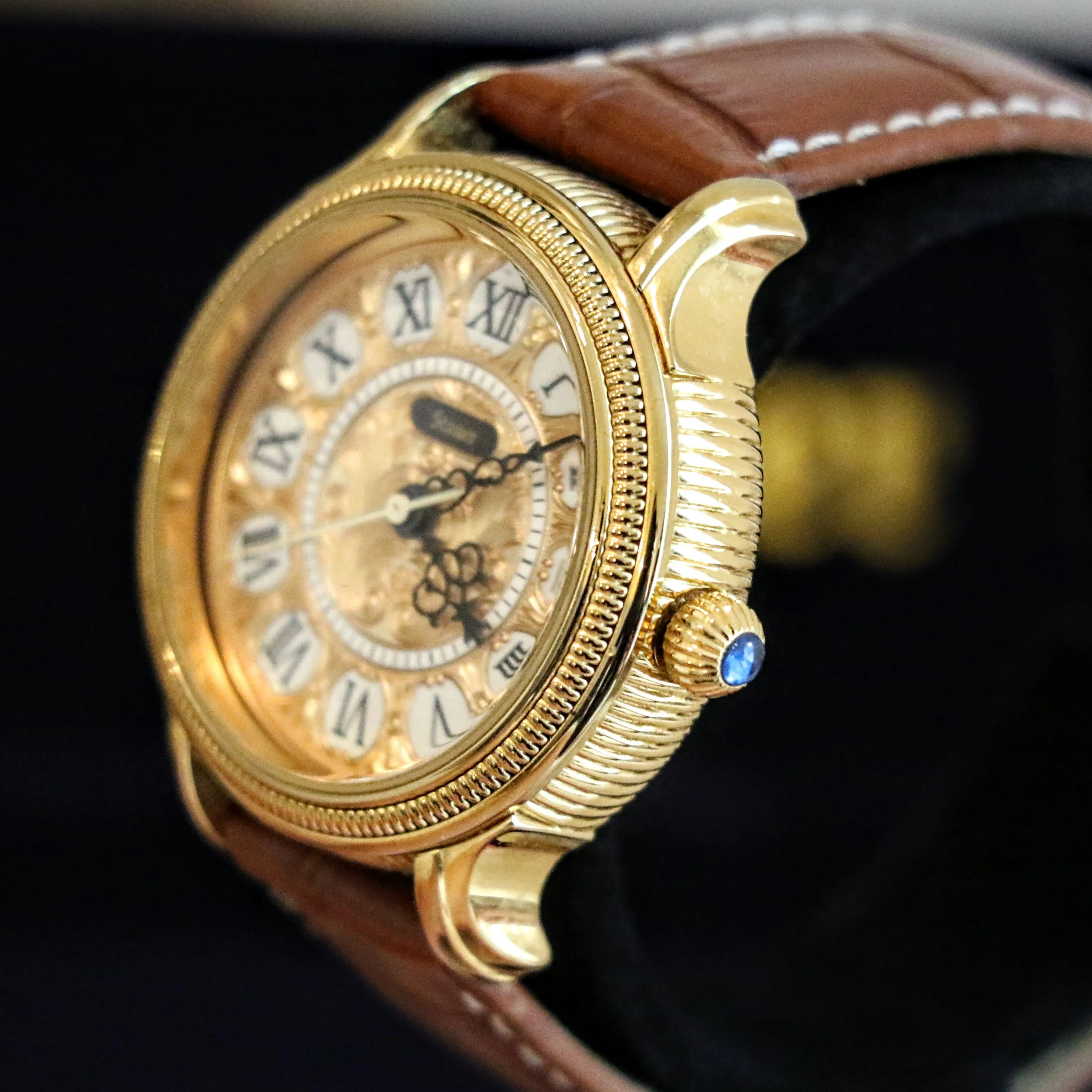 STAUER Quartz Watch Ref. 20411 Art Deco Style Wristwatch – In BOX!
