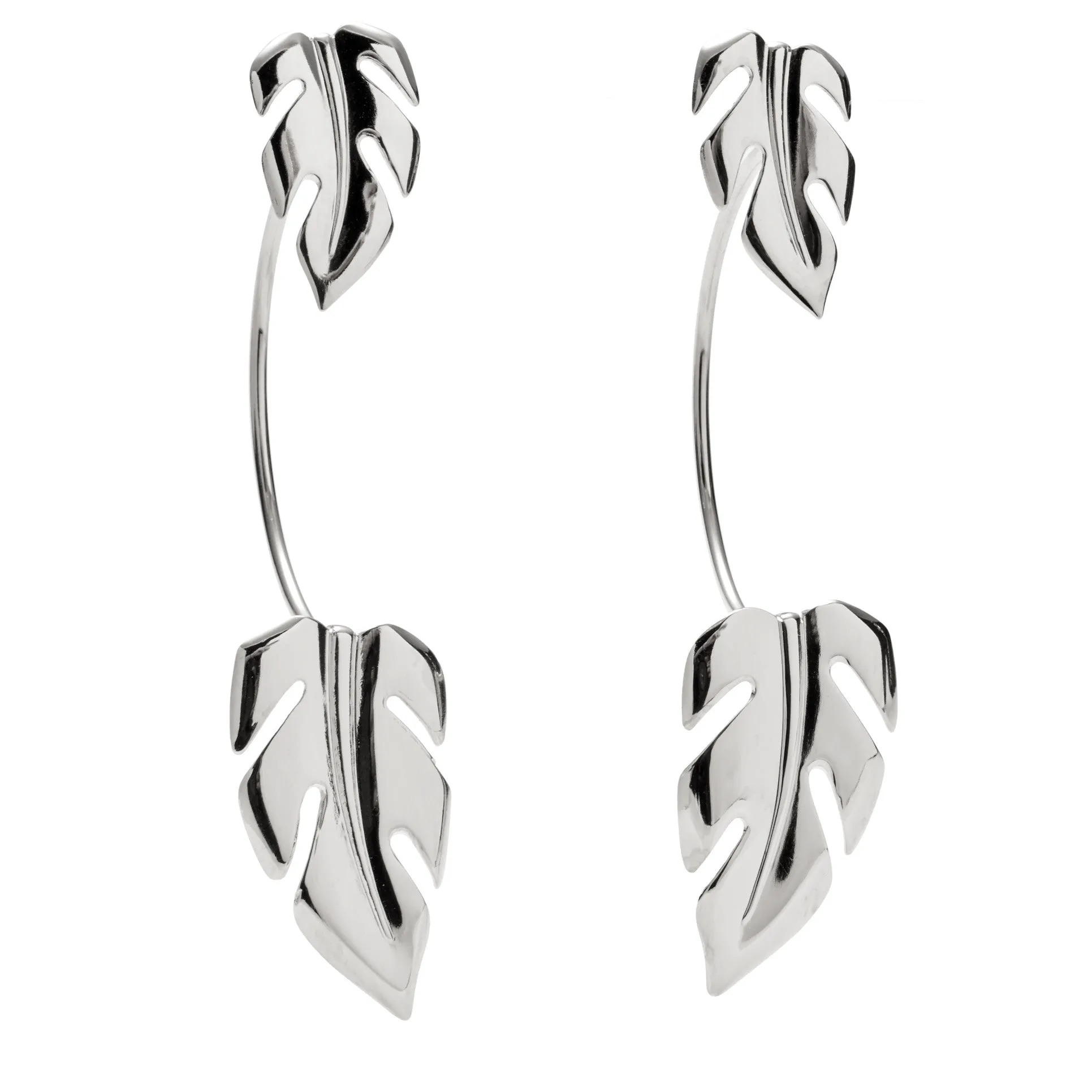 Stera Earrings in Silver