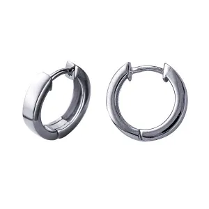 Sterling Silver Huggie Earrings