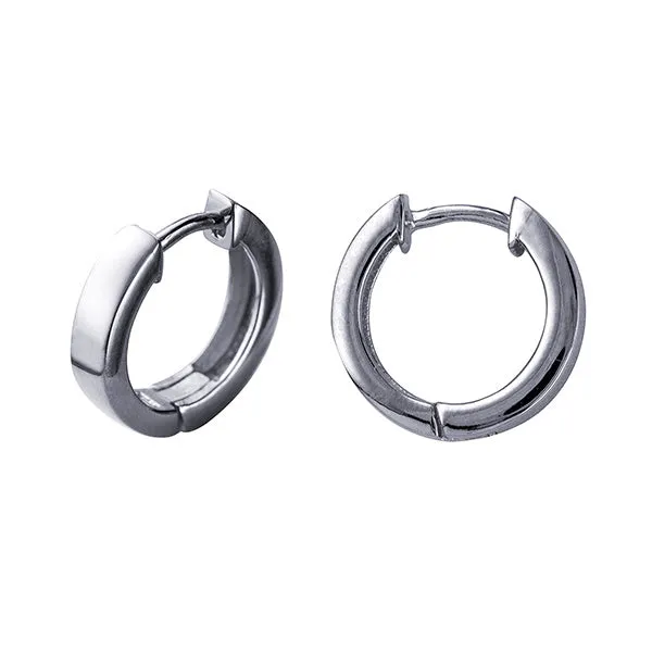 Sterling Silver Huggie Earrings