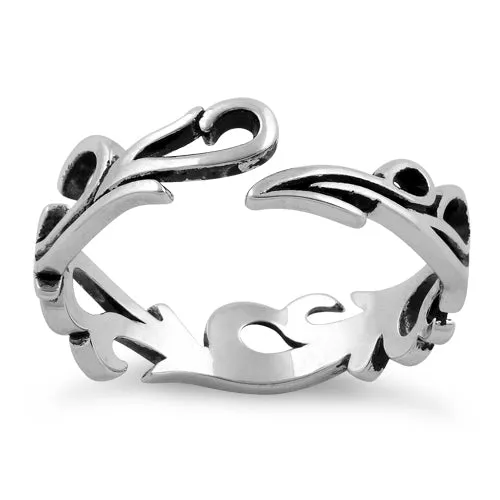 Sterling Silver Tribal Ring