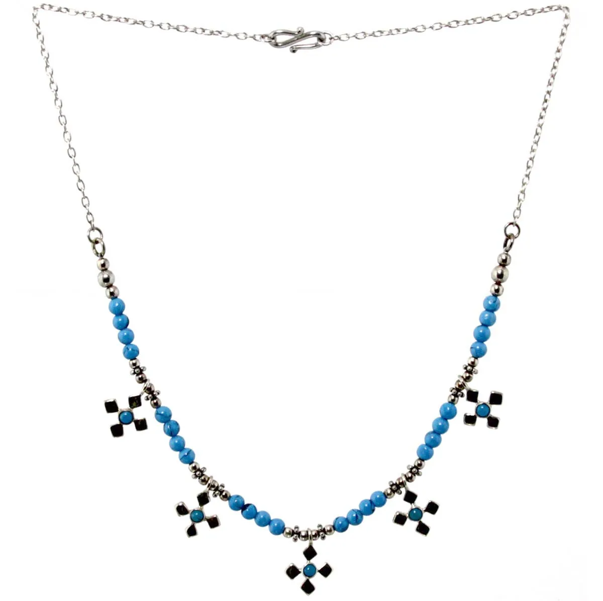 Sterling Silver Turquoise Necklace