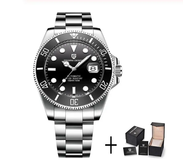Stylish men's PAGANI DESIGN waterproof watch