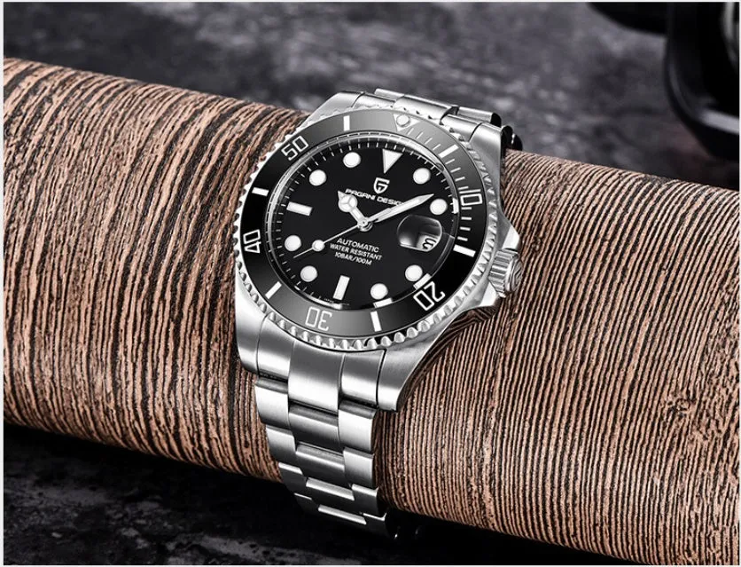 Stylish men's PAGANI DESIGN waterproof watch