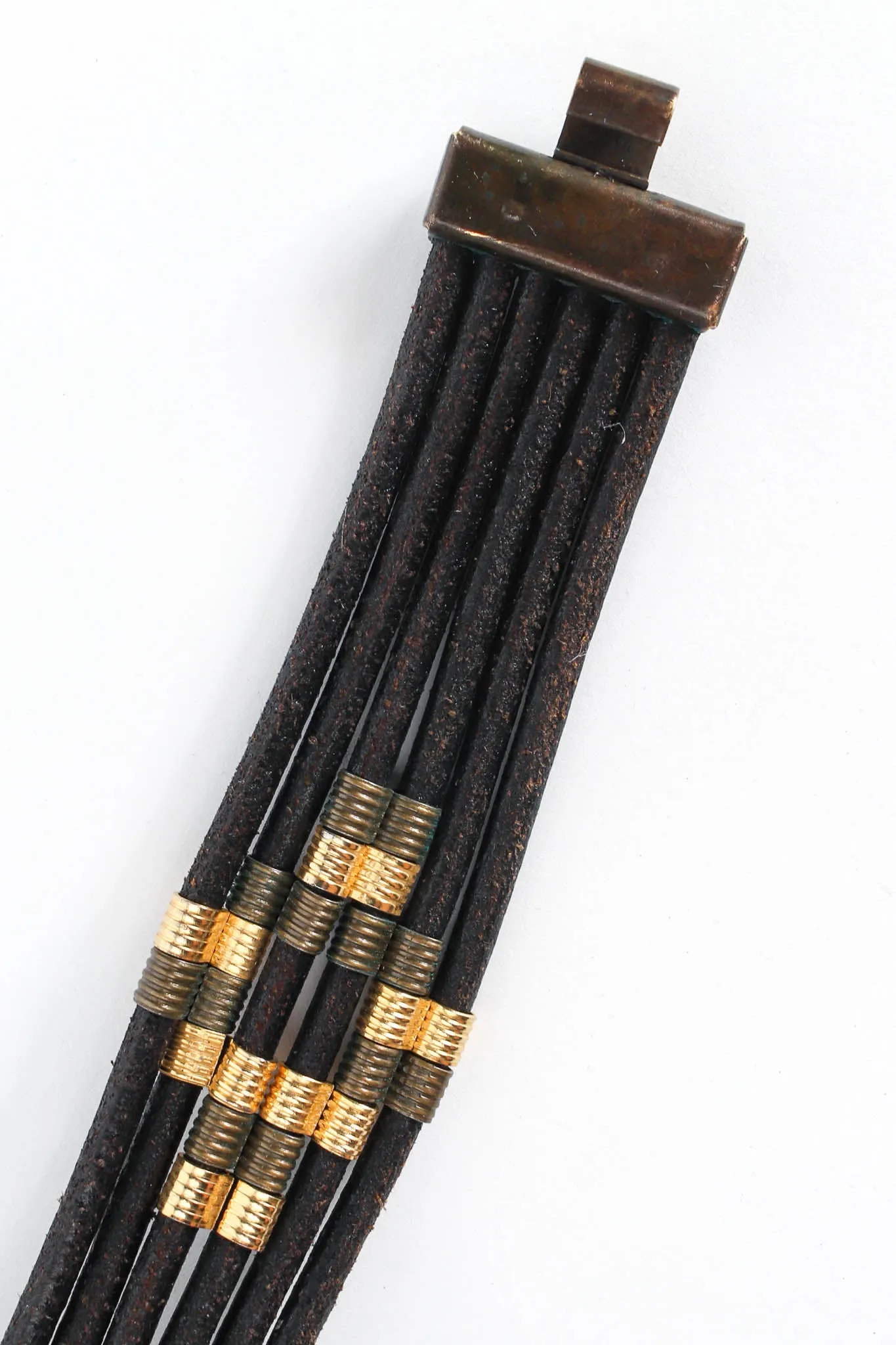 Sun Beam Leather Rope Belt