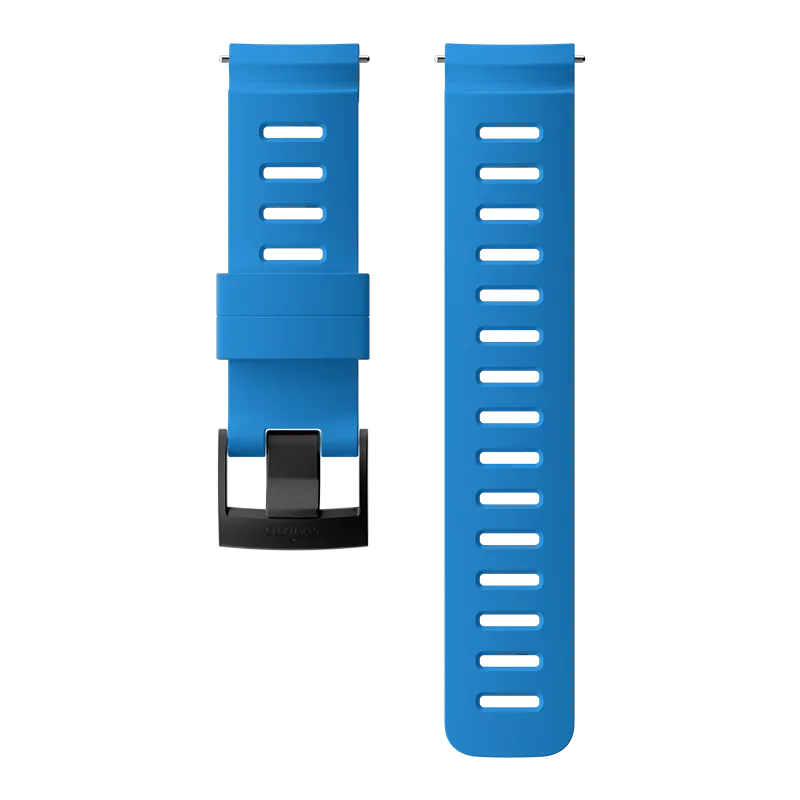 Suunto 24mm Dive 1 Silicone Strap Blue Black Size M