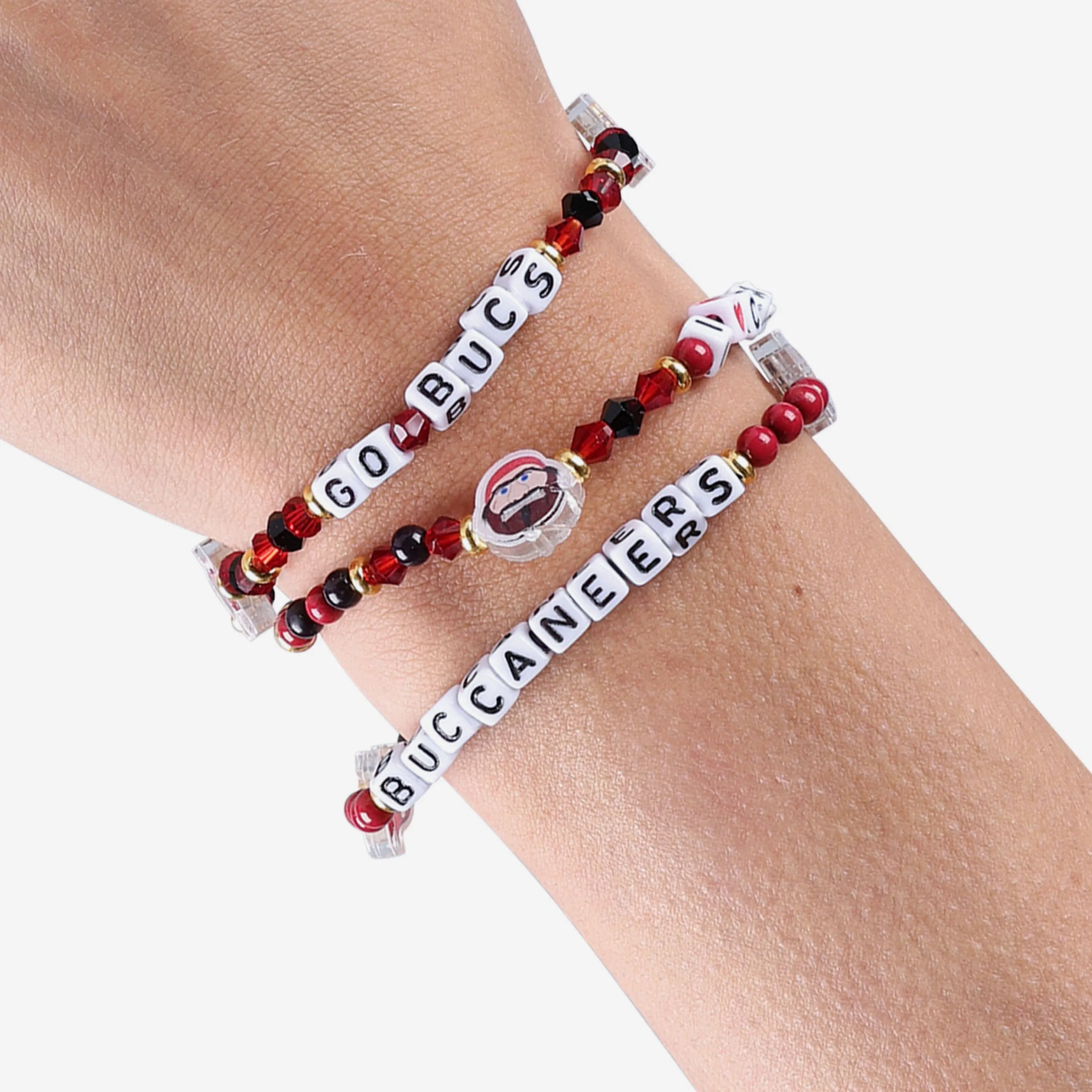 Tampa Bay Buccaneers 3 Pack Friendship Bracelet