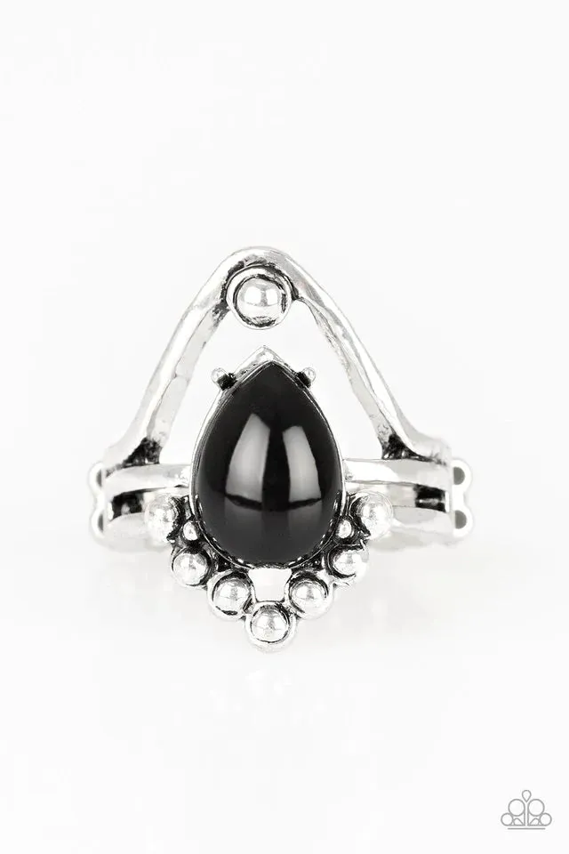 The Bold and the BEAD-iful - Black Ring