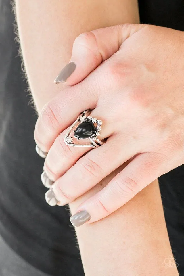The Bold and the BEAD-iful - Black Ring