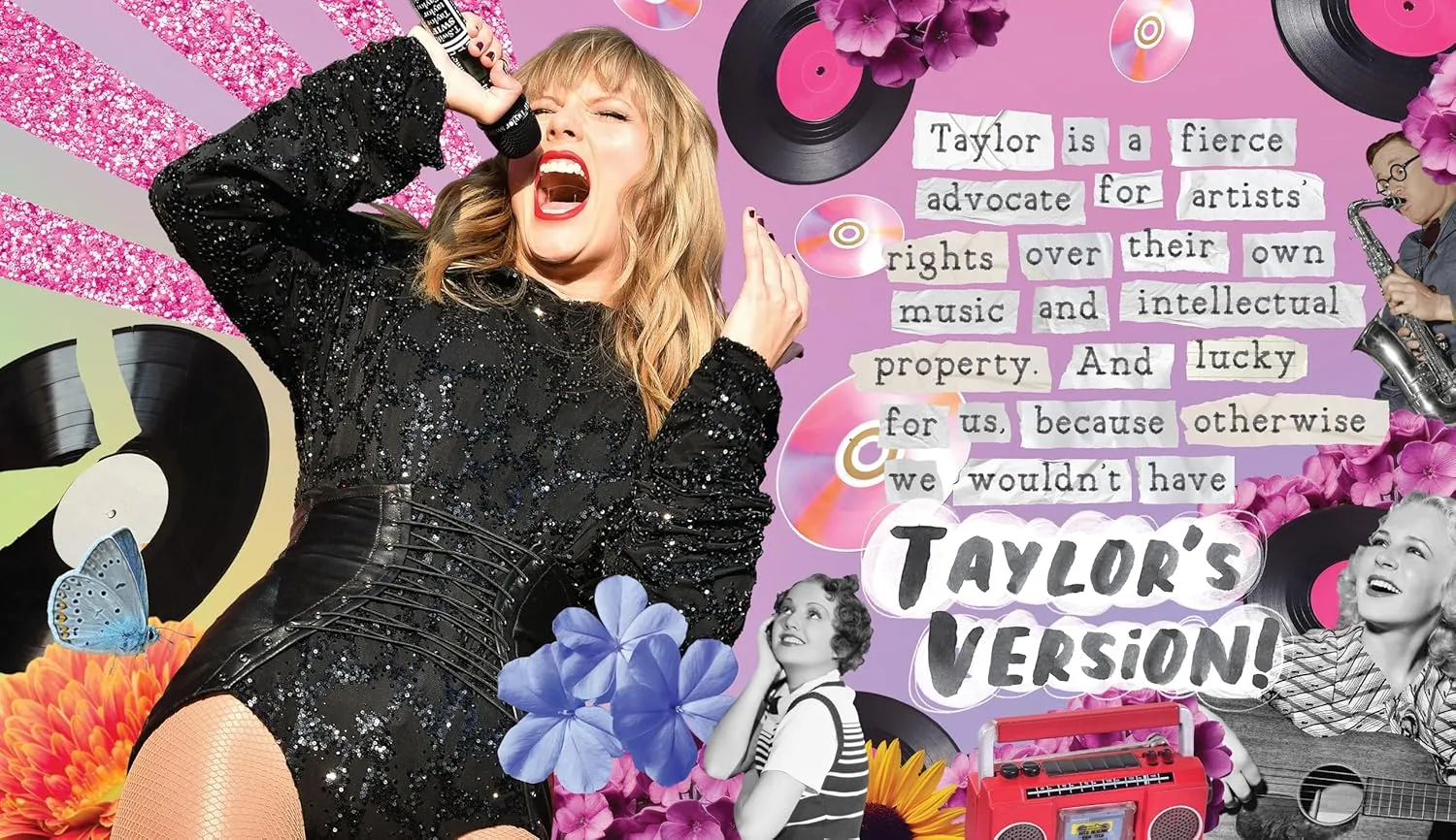 The Book of Taylor: 50 Reasons Taylor Swift Rules The World Hardcover Book