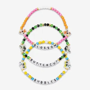 The Powerpuff Girls 3 Pack Friendship Bracelet