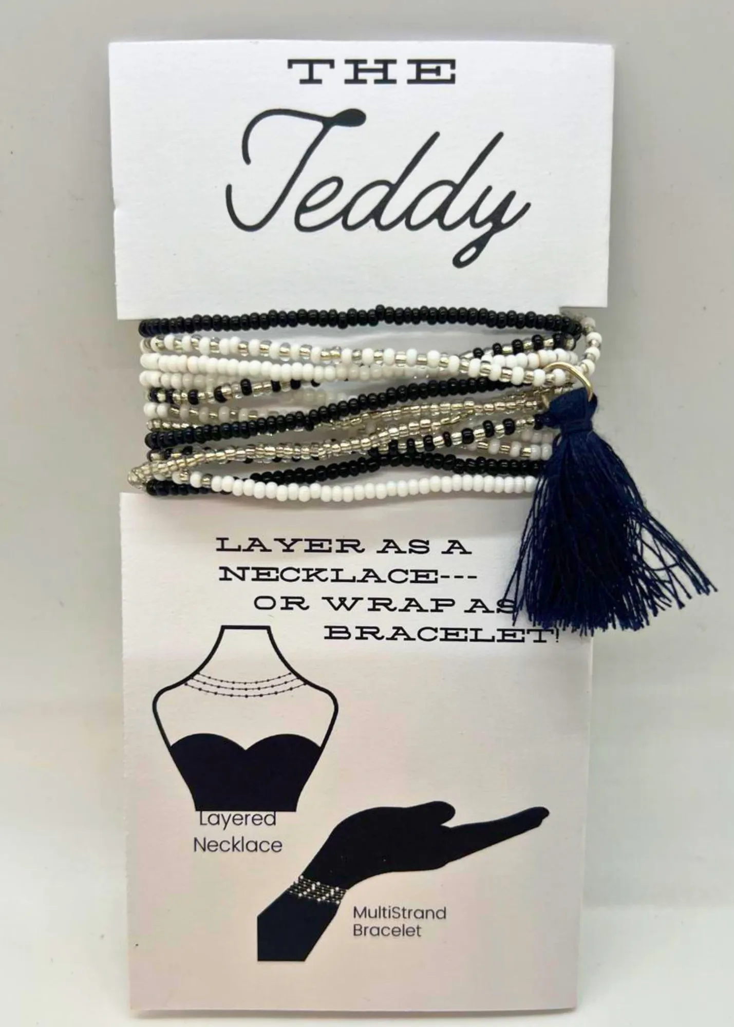 The Teddy: Our Convertible Necklace|Bracelet