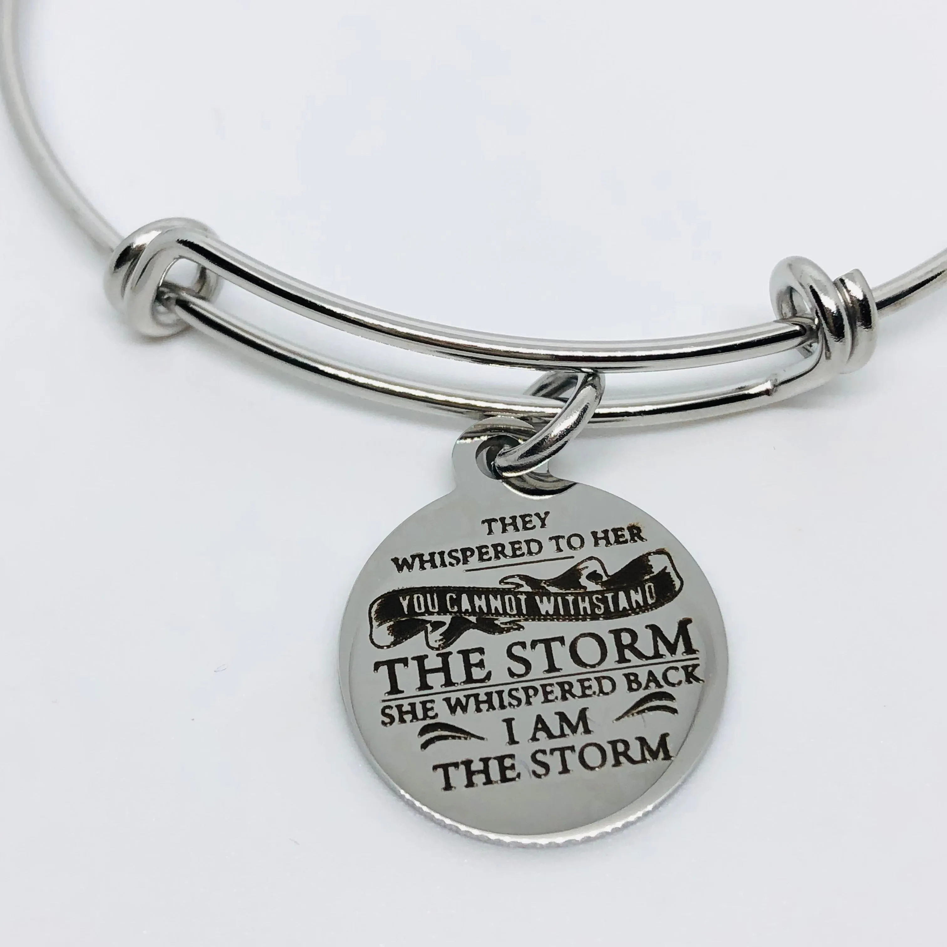 THEY WHISPERED TO HER you cannot withstand the storm she whispered back I AM THE STORM