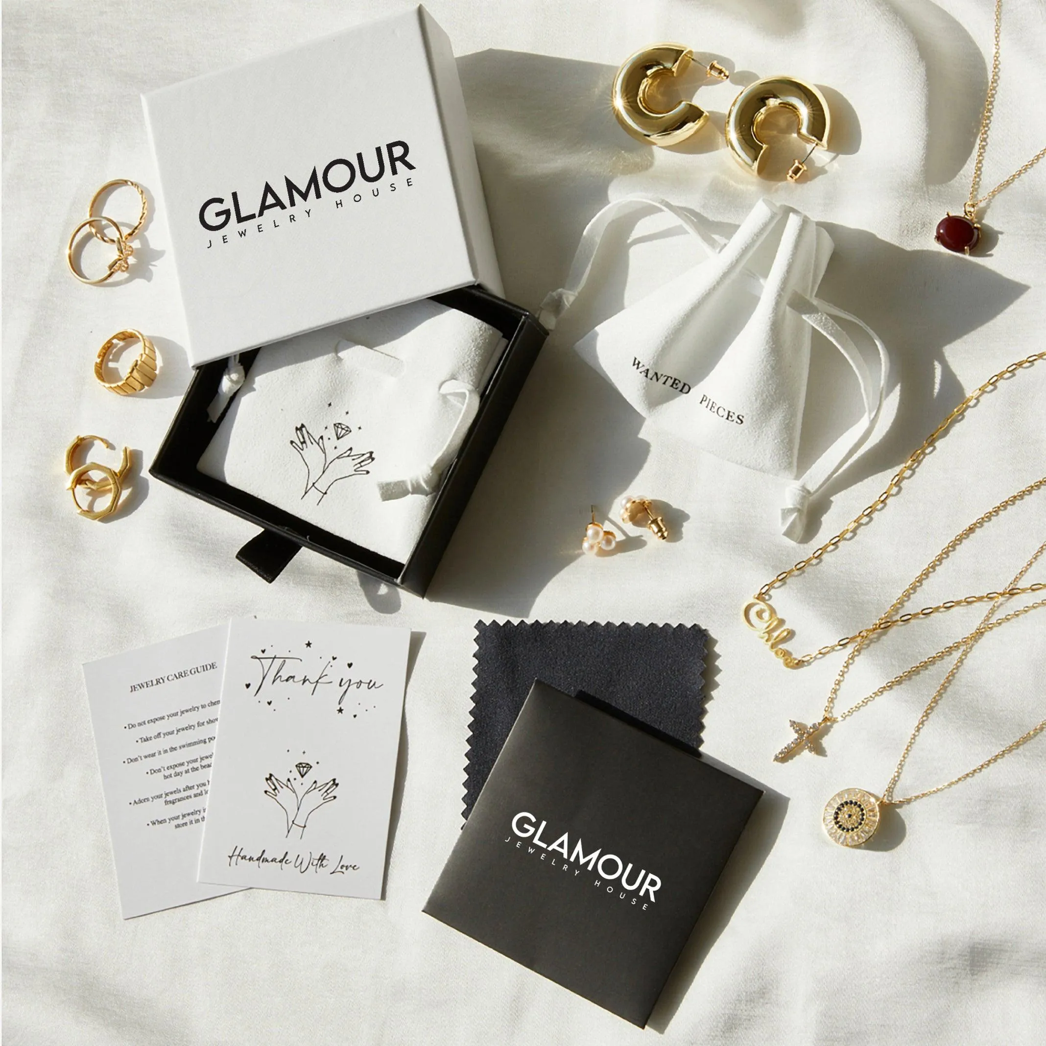 Thick Huggie Hoop Earrings - 18K Gold Vermeil