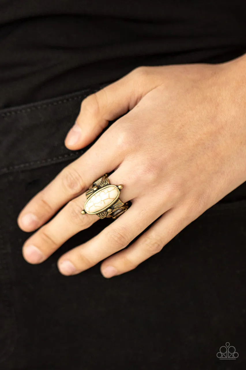 This BADLAND is My BADLAND Brass Paparazzi Ring