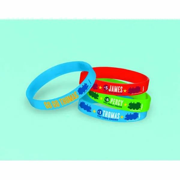 Thomas The Tank Engine Rubber Bracelets