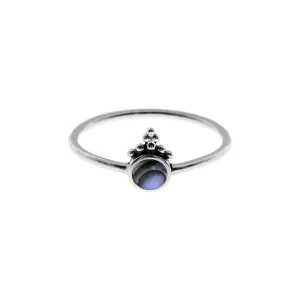 Tilly round boho ring