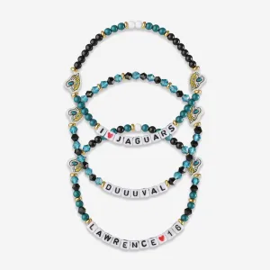 Trevor Lawrence Jacksonville Jaguars 3 Pack Player Friendship Bracelet