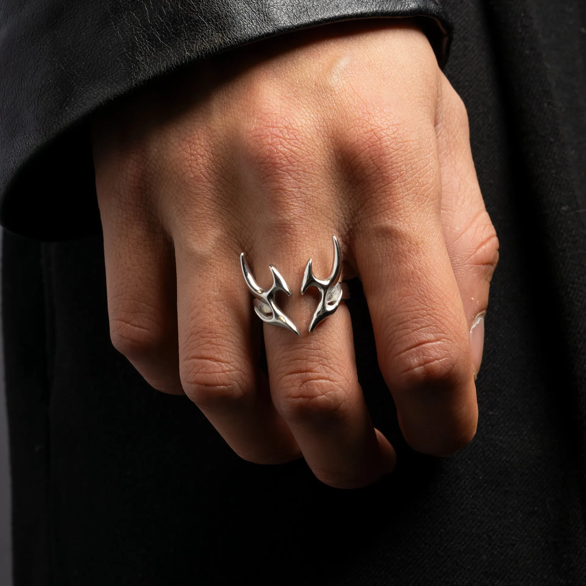 Tribal Heart Ring