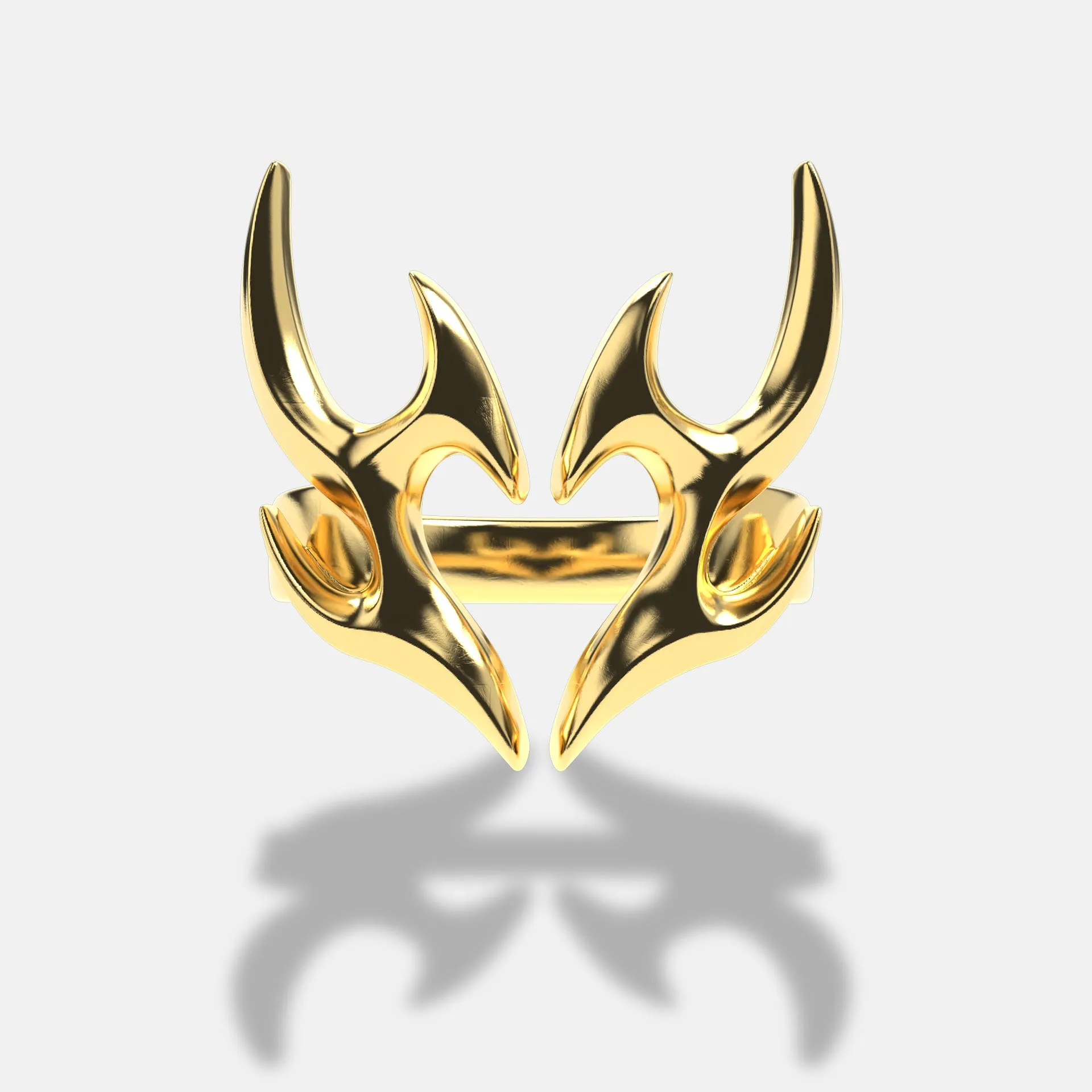 Tribal Heart Ring